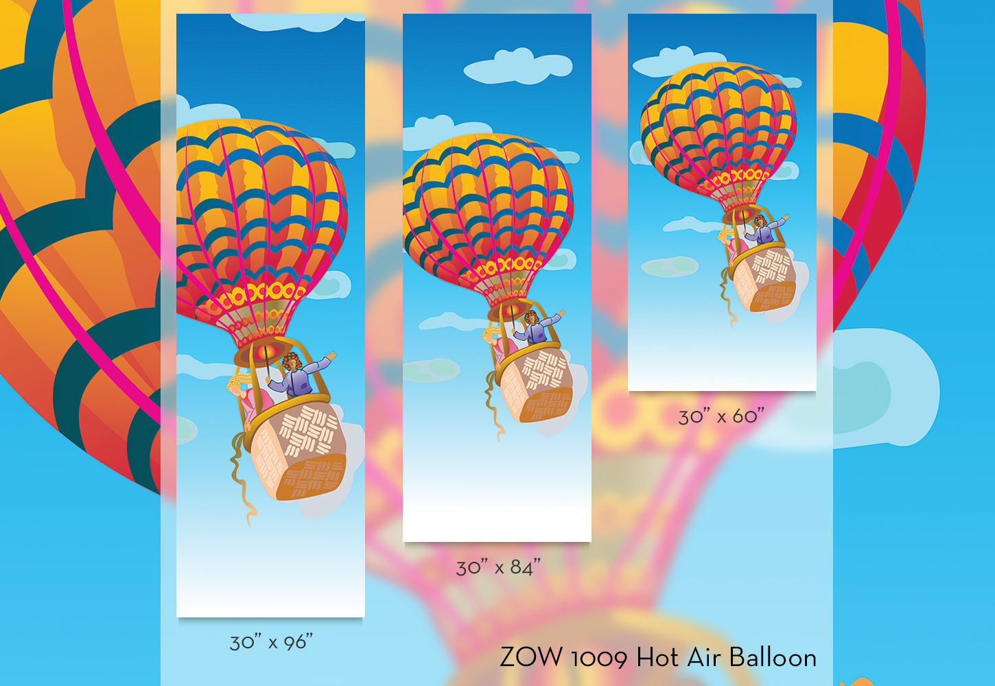 ZOW 1009 Hot Air Balloon