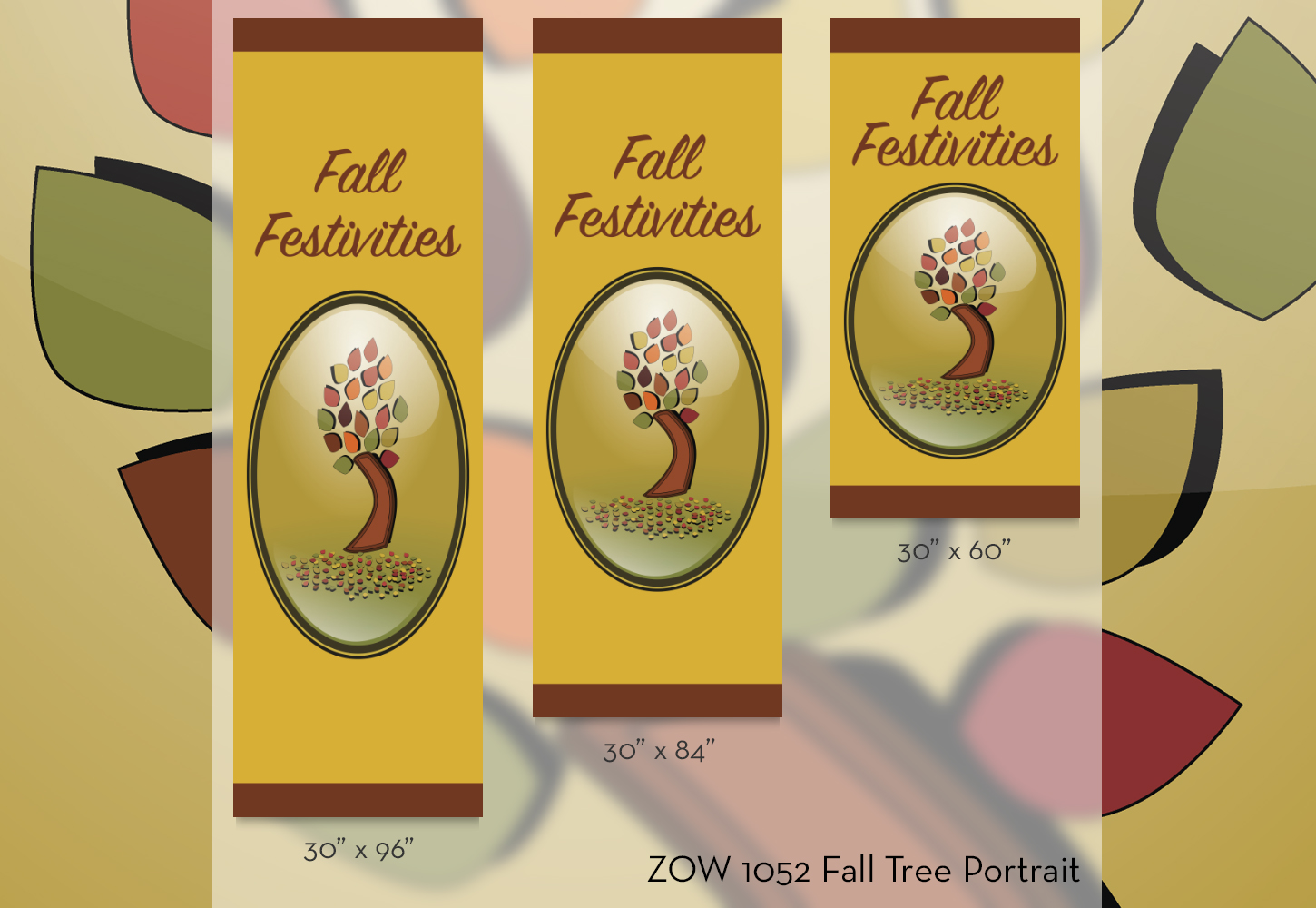 ZOW 1052 Fall Tree Portrait