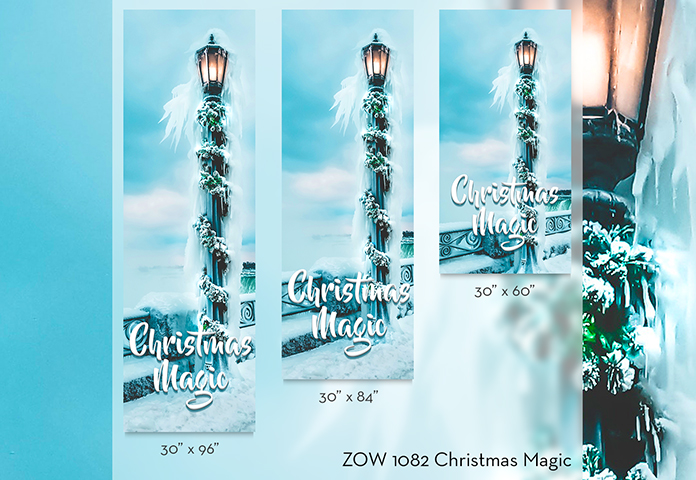 ZOW 1082 Christmas Magic Street Lamp