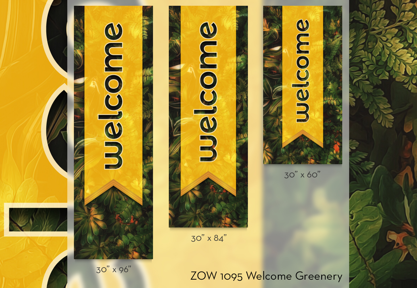 ZOW 1095 Welcome Greenery