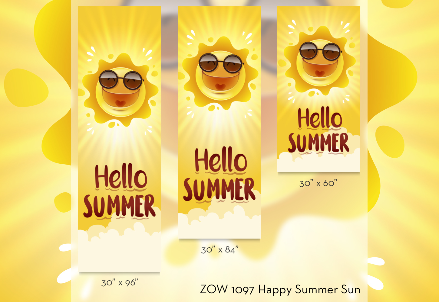 ZOW 1097 Happy Summer Sun