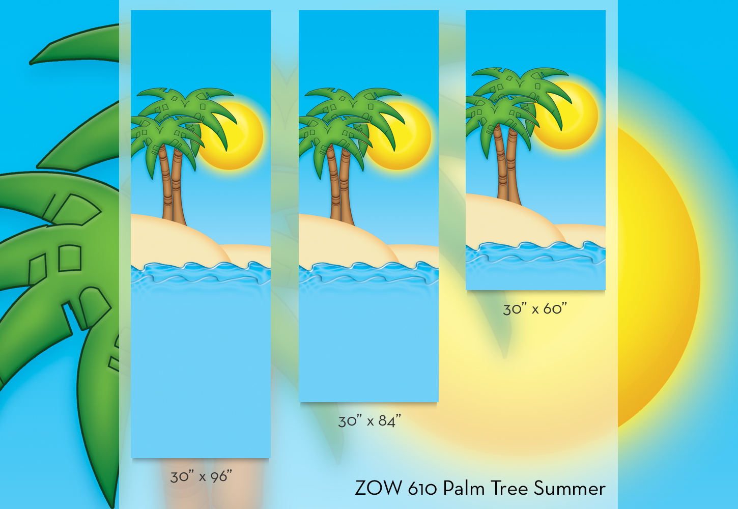ZOW 610 Palm Tree Summer