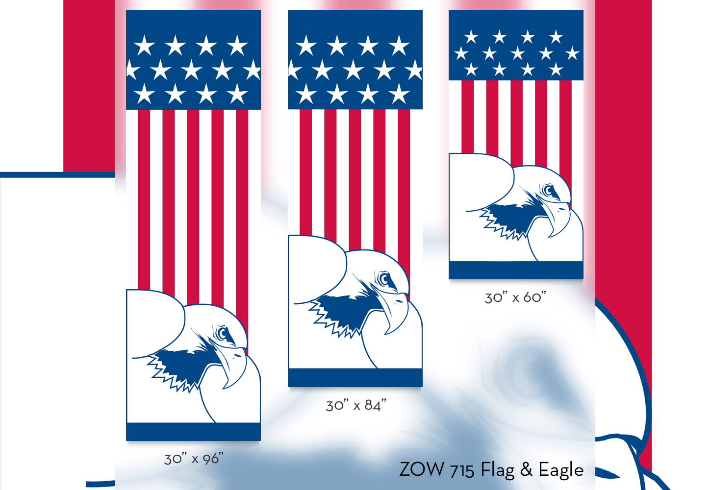ZOW 715 Flag & Eagle