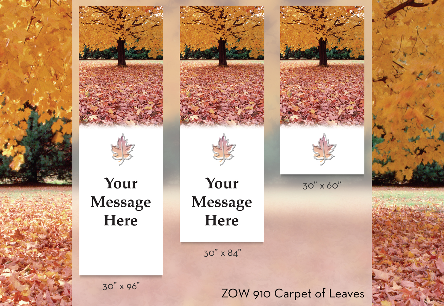 ZOW 910 Carpet of Leaves