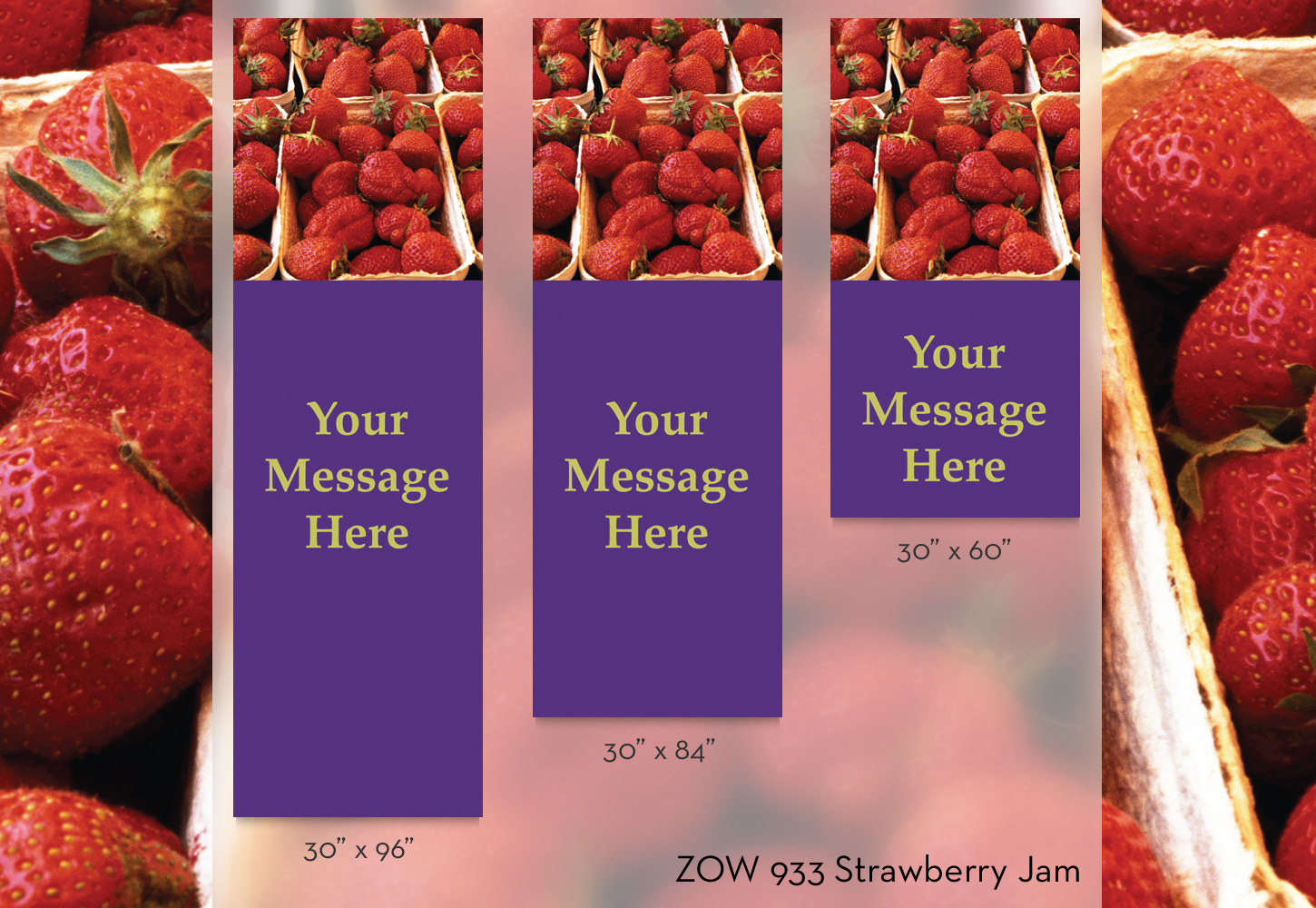 ZOW 933 Strawberry Jam