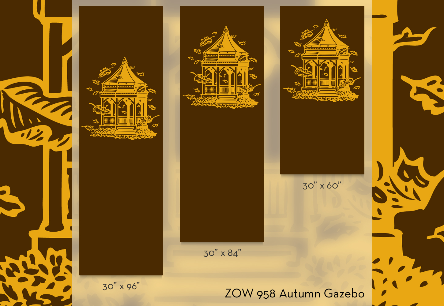 ZOW 958 Autumn Gazebo