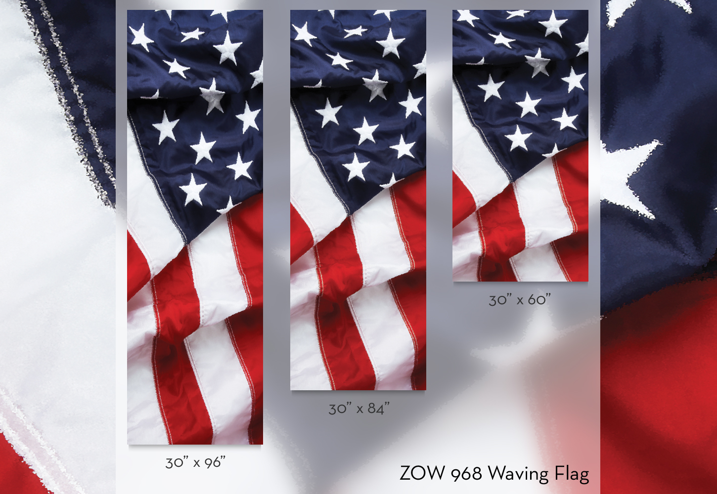 ZOW 968 Waving Flag